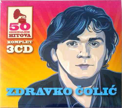 3CD ZDRAVKO COLIC 50 ORIGINALNIH PESAMA digipak gold audio video colic srbija yu