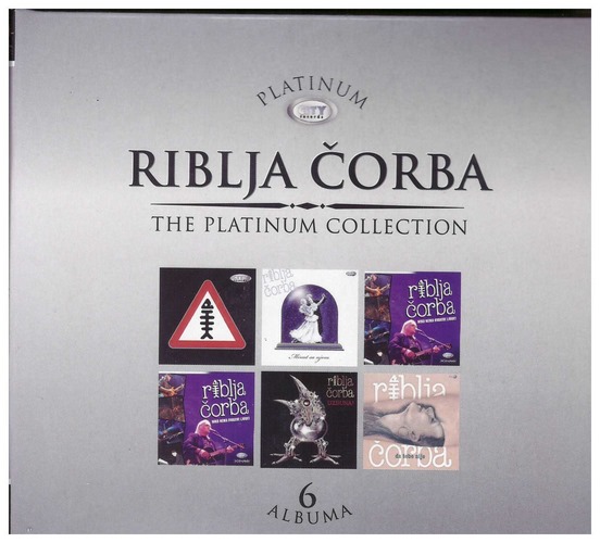 6CD RIBLJA CORBA - THE PLATINUM COLLECTION - 6 ALBUMA 2021