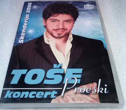 DVD TOSE PROESKI KONCERT SKENDERIJA 2006 Serbian Bosnian Croatian Serbia top