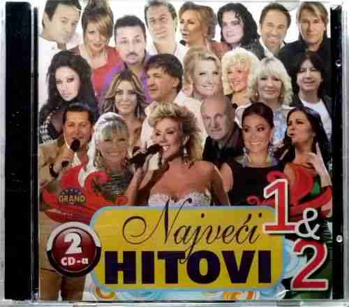 2CD NAJVECI HITOVI 1&2 compilation 2014 Grand Production Srbija Bosna, Hrvatska