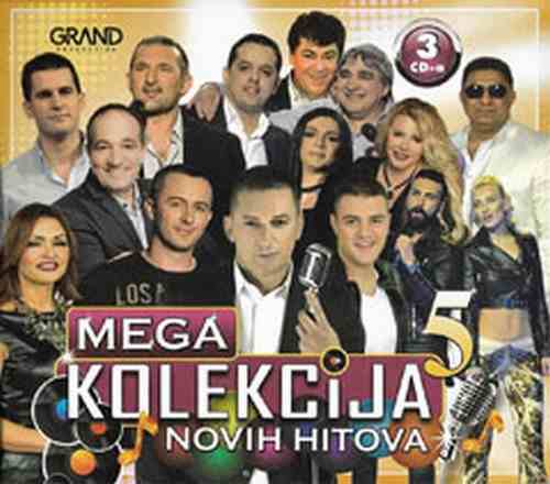 3CD MEGA KOLEKCIJA NOVIH HITOVA 5 GRAND compilation 2017
