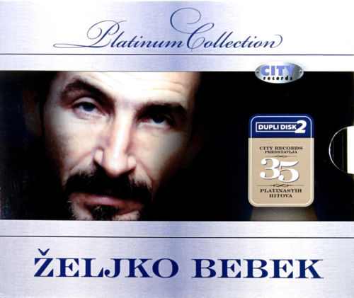 2CD ZELJKO BEBEK PLATINUM COLLECTION 35 PLATINASTIH HITOVA 2009 bijelo dugme