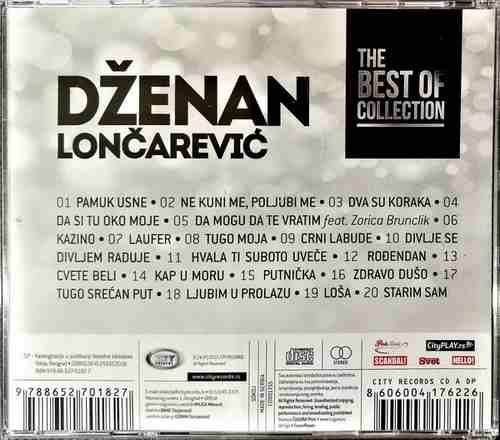 CD DZENAN LONCAREVIC THE BEST OF COLLECTION kompilacija 2017 city records srbija 