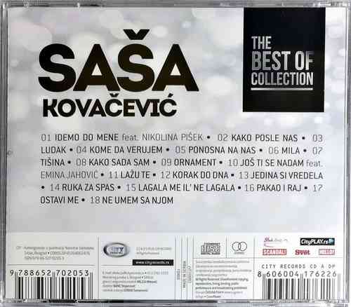 CD SASA KOVACEVIC THE BEST OF COLLECTION 2018 CITY RECORDS ZABAVNA MUZIKA 