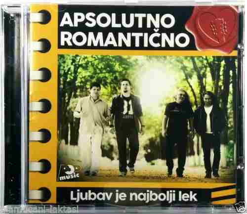 CD APSOLUTNO ROMANTICNO LJUBAV JE NAJBOLJI LEK album 2015 srbija bosna hrvatska