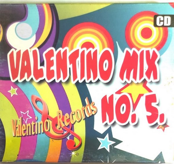 CD VALENTINO MIX  NO 5 COMPILATION