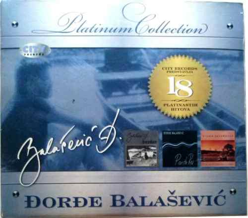 CD DJORDJE BALASEVIC THE PLATINUM COLLECTION 2010 Digipak serbia city records