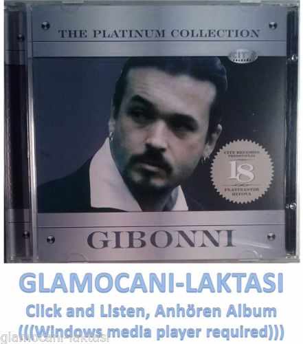 CD GIBONNI THE PLATINUM COLLECTION 2007 serbia bosnia croatia city records