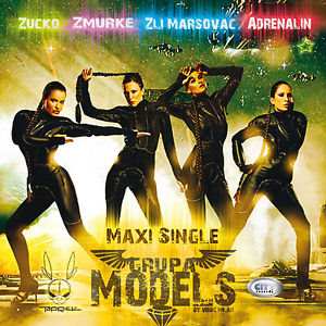 CD GRUPA MODELS  MAXI SINGLE album 2013 City records Serbia, Bosnia Croatia