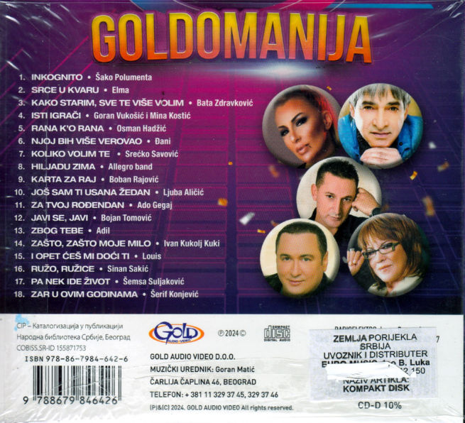 2CD FOLK MANIJA KOMPILACIJA 2022