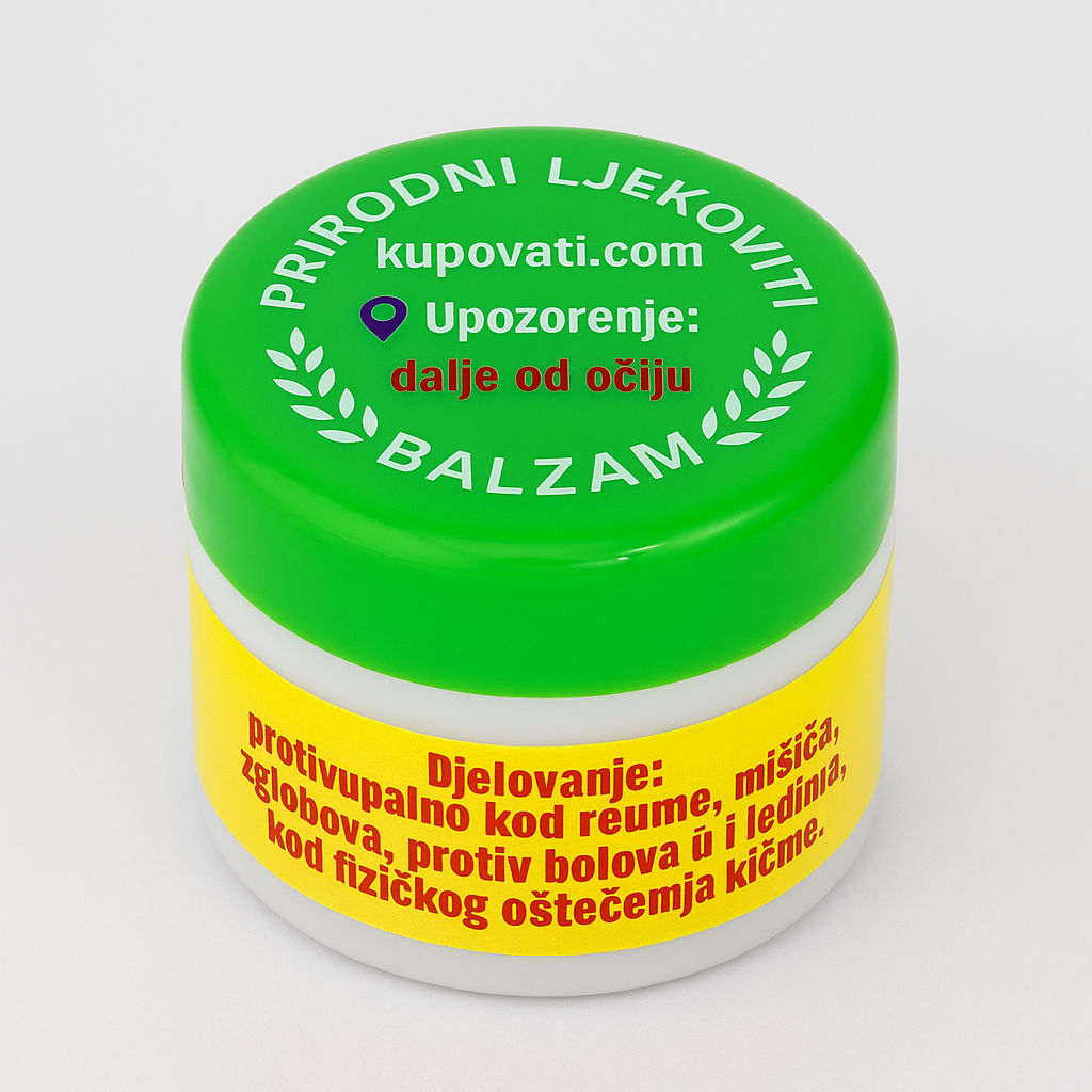 Natural Healing Balm 30ml – Anti-inflammatory Effect 100% Natural
