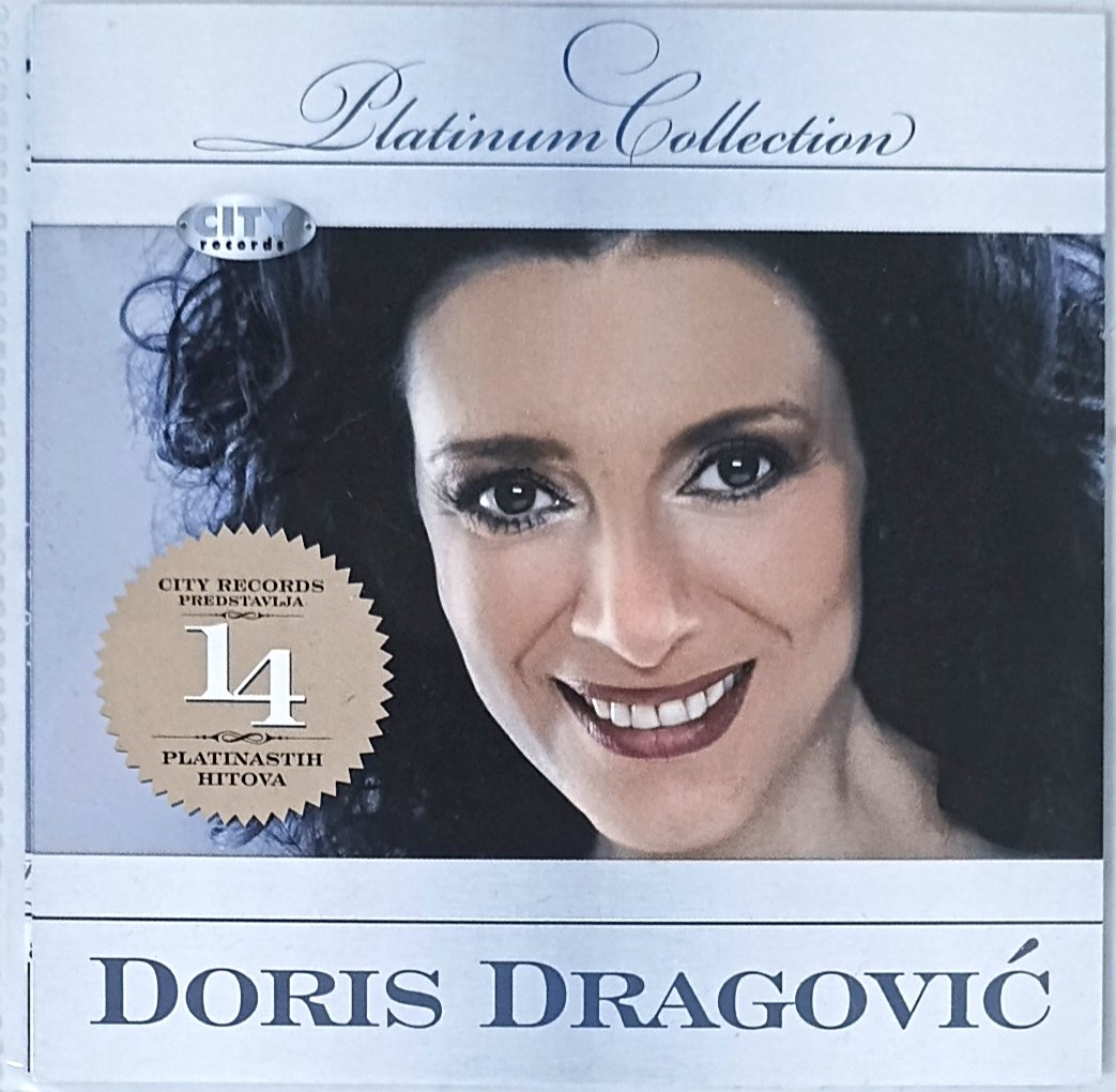 Doris Dragović Platinum Collection CD prednja strana omota