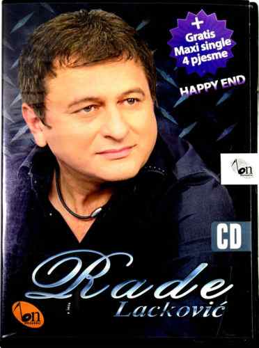 CD RADE LACKOVIC HAPPY END + GRATIS MAXI SINGLE 4 PJESME folk balkan bosna pesma