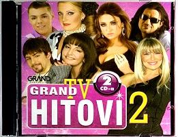 2CD GRAND TV HITOVI 2 compilation 2016 narodna folk srbija hrvatska bosna balkan
