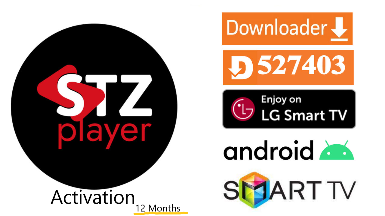 Activation du code cadeau STZPLAYER – Code cadeau STZ player Lien de téléchargement direct